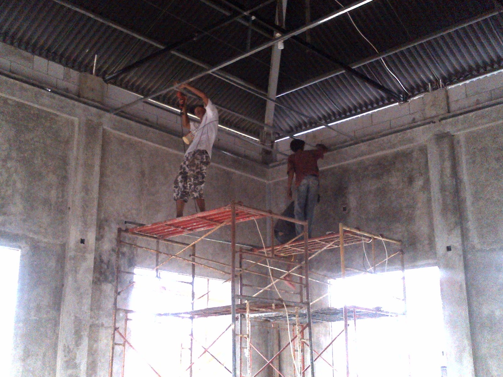 Cara pemasangan dan pembuatan Dome Diameter 4 meter 