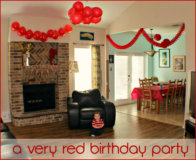 A Red Birthday Party - TaylorMade