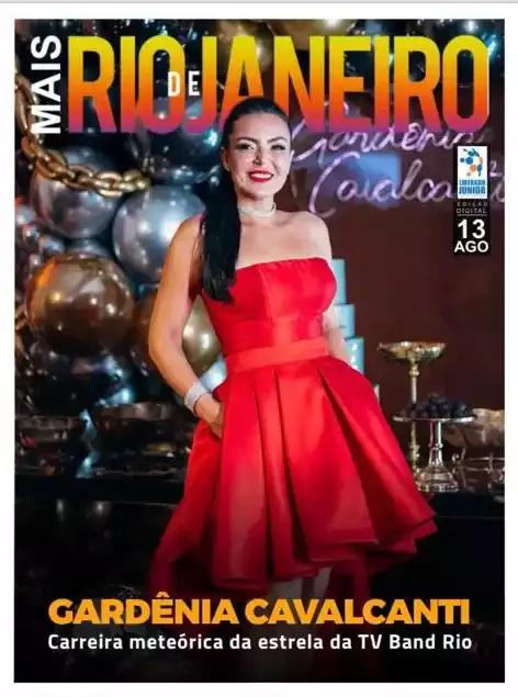 Gardênia Cavalcanti é Capa da revista Rio de Janeiro