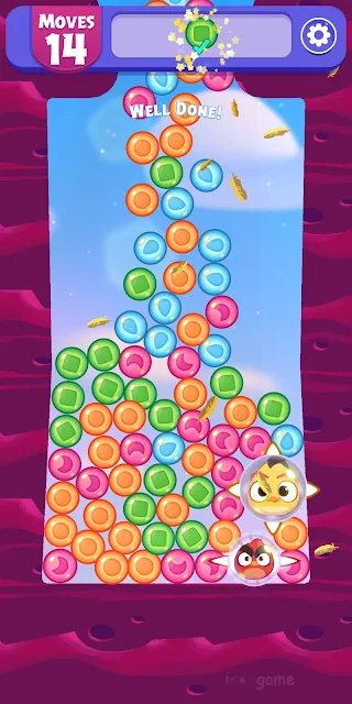 لعبة Angry Birds Dream Blast | لعبة الفقاقيع الملونة والسلسلة