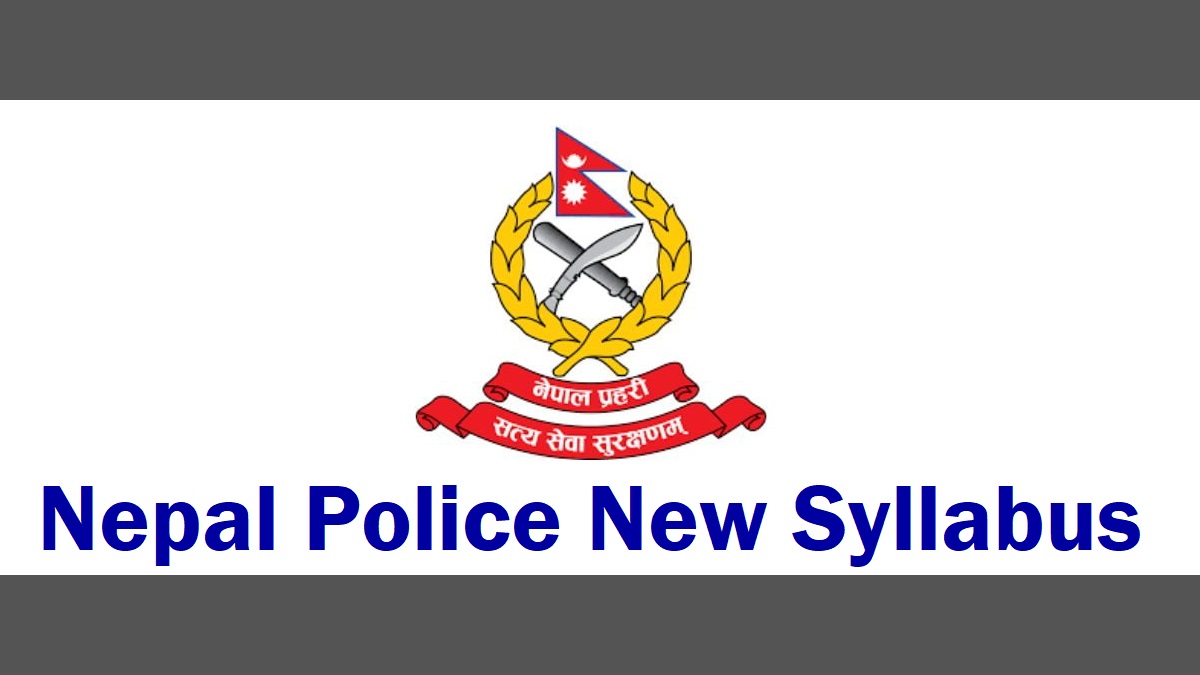 Nepal Police New Syllabus