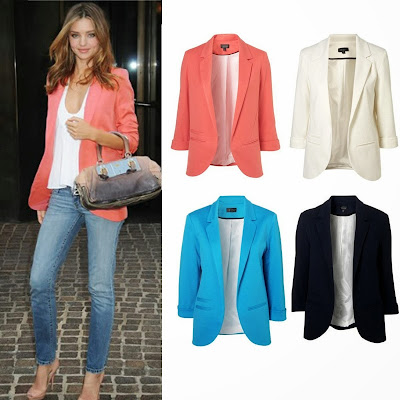 novos modelos blazer feminino 2014