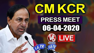 COVID 19 updates, CM KCR press meet LIve Lockdown Telangana,corona outbreak