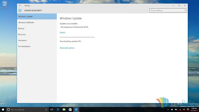 Windows 10 Bulld 10159 full iso