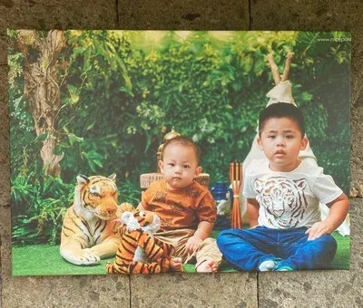 Photowall family photo canvas print