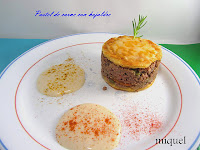 Pastel de carne con hojaldre