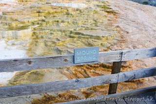 黃石國家公園, Mammoth Hot Springs, yellowstone national park