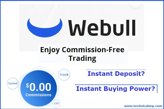 webull instant deposit instant buying power