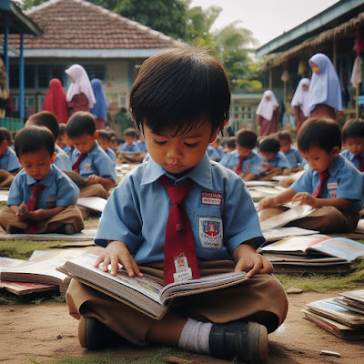 Pentinya Literasi untuk anak-anak SD