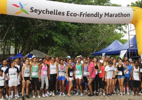 Miss Seychelles 2012 Eco Friendly Marathon