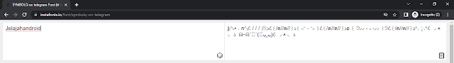SymbolQ On Telegram, Bikin Tulisan Jadi Lucu dan Keren