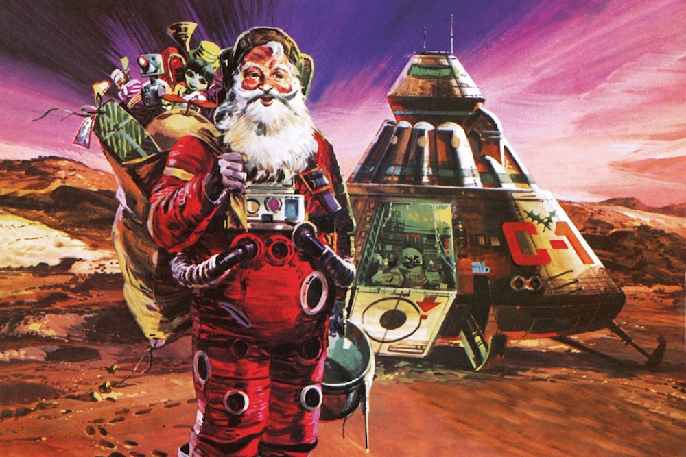 Merry Christmas from Santa Claus on Mars!