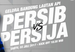 Harga Tiket Pertandingan Persib vs Persija 22 Juli 2017 Naik