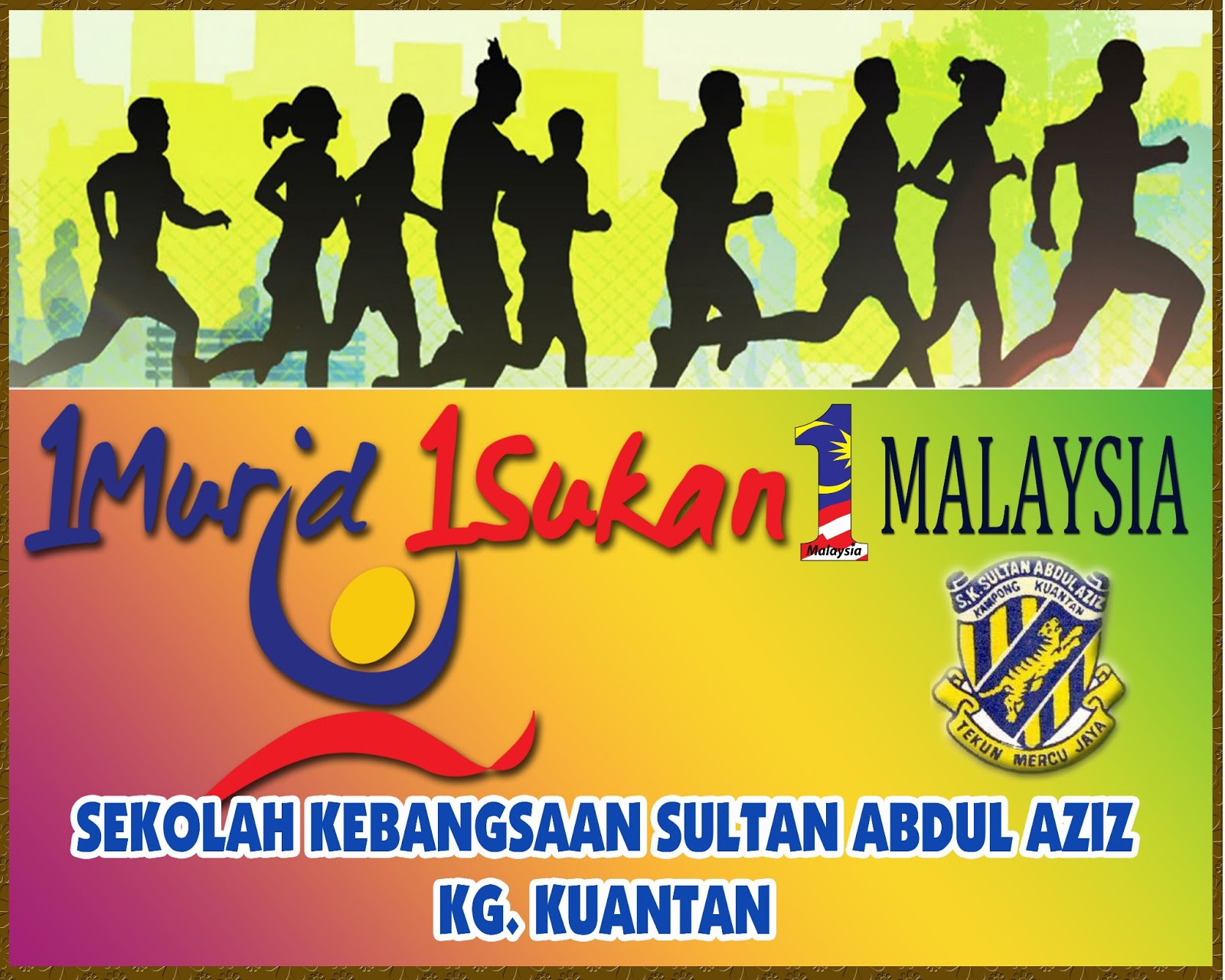 GENIUS KIDS ZONE 1 murid 1 sukan 1 malaysia