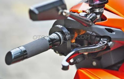 Modifikasi Honda Vario 150 eSP Orange Cool