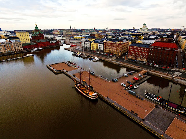 Drone Namibia in Helsinki, Finland - aerial photos