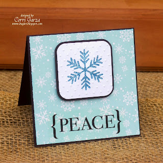 SRM Stickers Blog - Christmas Mini Cards by Corri - #Christmas #glassine #bags #labels #mini #stickers #twine