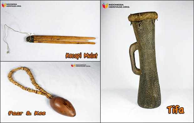 10 Alat Musik Tradisional Papua, Gambar, dan Penjelasannya 