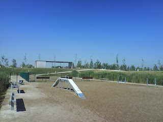 Zona de esparcimiento canino y Agility, Parque del Agua de Zaragoza