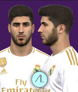 PES 2017 Marco Asensio Face by Alief Facemaker