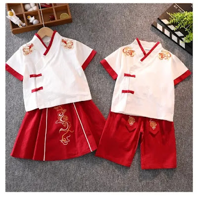 Siblings hanfu set