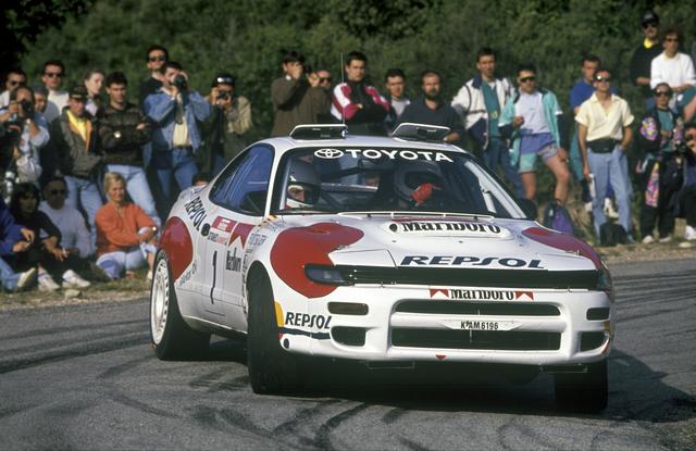 The world was watching as Juha Kankkunen Carlos Sainz and Didier Auriel 