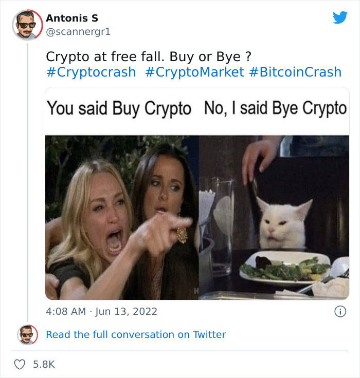 Funny Bitcoin Crash Memes