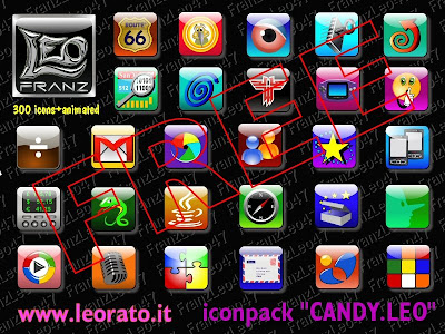 Candy Leo Svg Icon Pack