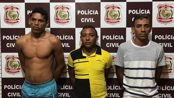 Trio é preso suspeito de cometer homicídio em Quixeramobim