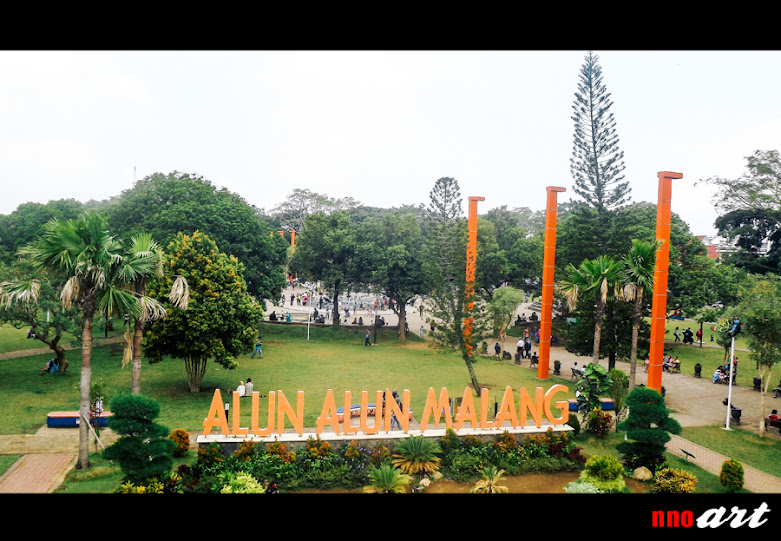 Alun Alun Merdeka Kota Malang ulasan lengkap oleh nnoart