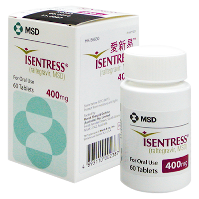 Compare Isentress 400mg