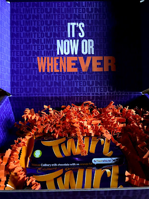 Cadbury's Orange Twirl Promotion