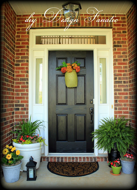green front door images Front Door Paint Colors for Brick House | 462 x 640
