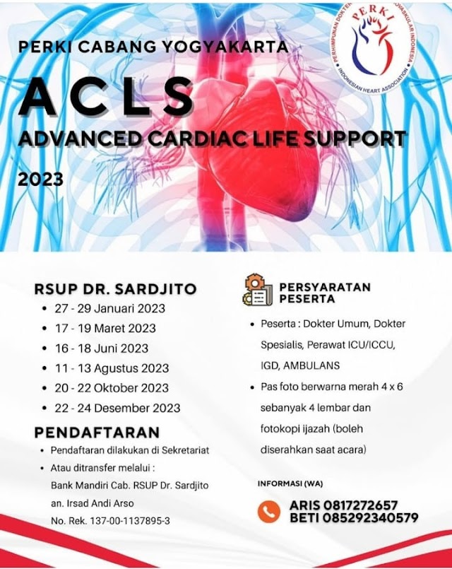Pelatihan ACLS 2023 RSUP DR. SARDJITO (PERKI CABANG YOGYAKARTA)