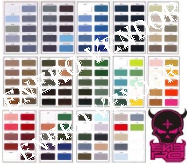 Sample jenis  jenis  sablon Pilihan warna  kain  Tempat 