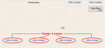 footer 4 kolom