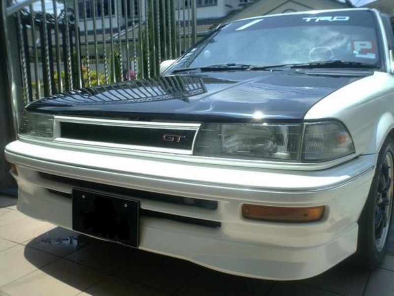 GAMBAR COROLLA  TWINCAM 1988 MODIFIKASI  Gambar Modifikasi  