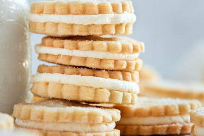   Vanilla Citrus Sandwich Cookies