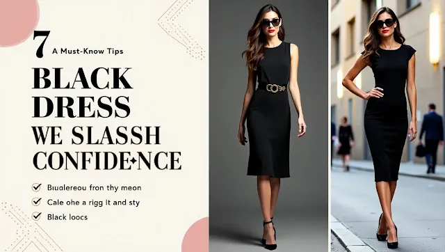 7 Must-Know Tips for Wearing a Black Dress with Confidence