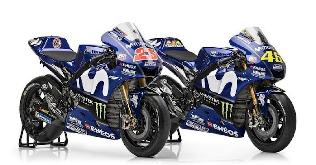 Team Yamaha baru saja hadirkan motor balap  Update, Mesin 1.000 cc bertenaga 240 Hp untuk Motor Rossi dan Vinales di MotoGP 2018