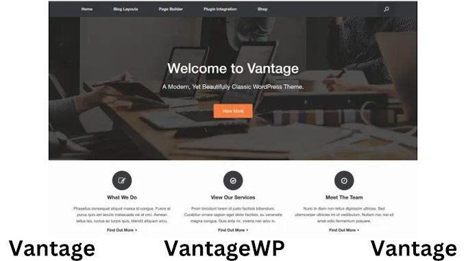 Vantage WordPress Tamplate | Full Download Guide | Free Version Also