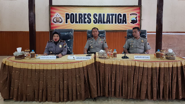 Jelang Libur Panjang Idhul Adha, Polres Salatiga Gelar Rakor