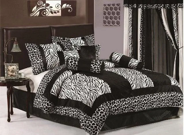 DECORACIÓN DE DORMITORIOS CON ANIMAL PRINT