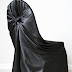 black self tie chair covers