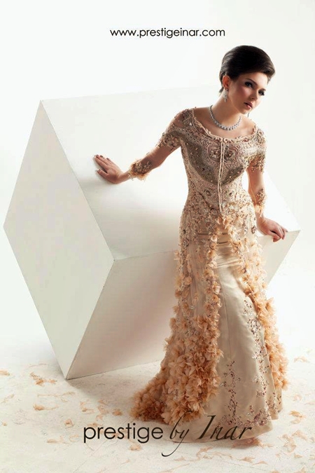 Kebaya Pengantin Modern Gold By Inar 3