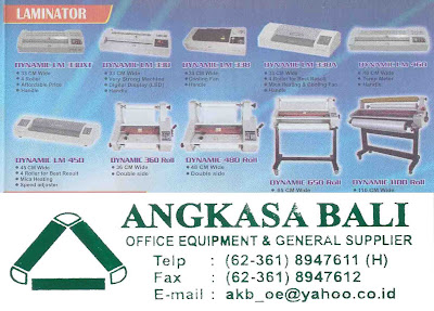 jual mesin laminating di bali