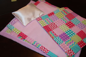 how to make small blankets for dolls