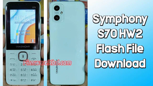 Symphony S70 HW2 Flash File MT6261 (S70_HW2_V08)