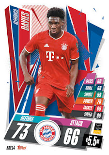 Topps Match Attax 2020-2021 FC Bayern München Set