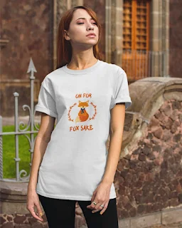 Oh for Fox Sake - Cute Fox Classic T-Shirt